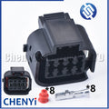 8 Pin Auto connector MG644345-5 Car Headlight Driver Plug for Hyundai Elantra IX25 IX35 Tucson Sonata Santa Fe Forte MISTRA