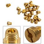 25pcs Carburetor Main Jet 55-115 M6 For Dellorto & For Mikuni 6mm Thread Carburetors Injector Nozzle Main Jet Set
