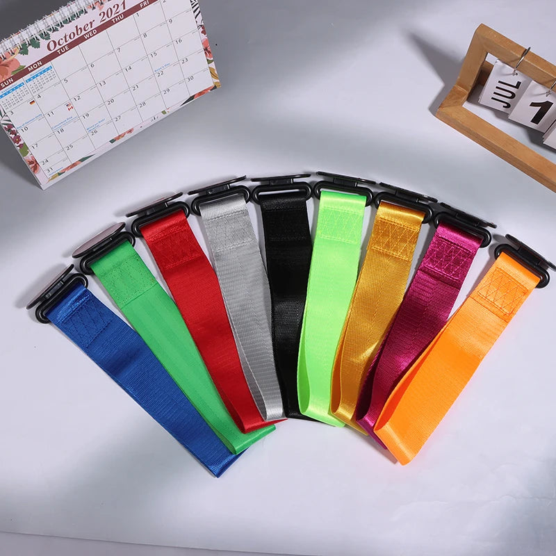 High Strength Car Color Pendant Tow Strap Belt Tow Rope Sticker Ribbon Car Decor Sticker Trailer Ropes Bumper Towing Strap