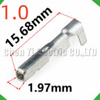 50 Pcs 1.0 mm Male or Female wire Crimp Pins For 7114-1466-02 7116-1466-02 Sheath Autom...