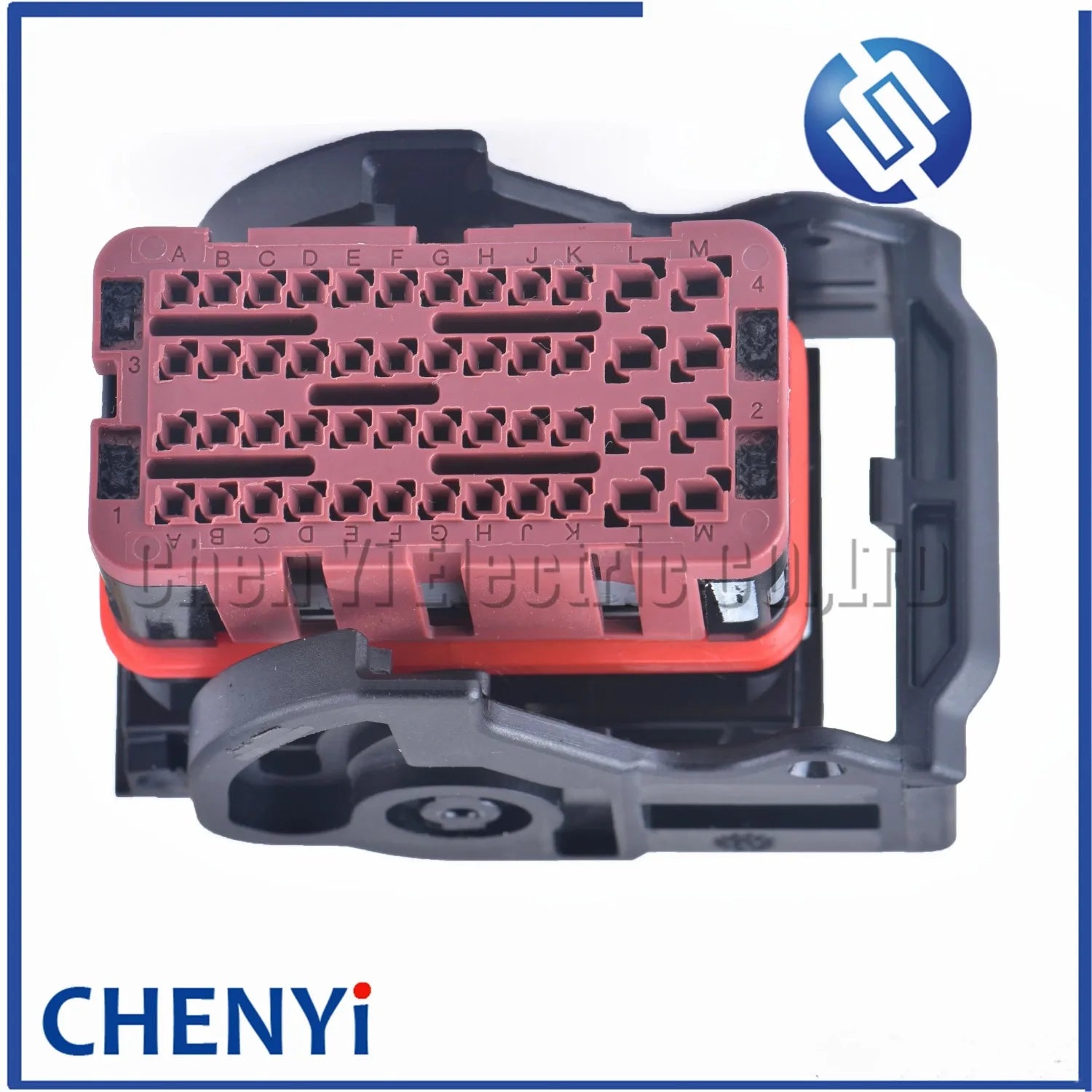 Brown 48 Pin way Receptacle Hybrid Modular Wiring Plug ECU connector With Pins 64320-3319 64319-1301 643201319