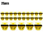 25Pcs Exterior Sill  Body Side Moulding Retainer Clips For Hyundai 87758-35000 Auto Clip Rivet Retainer Fastener