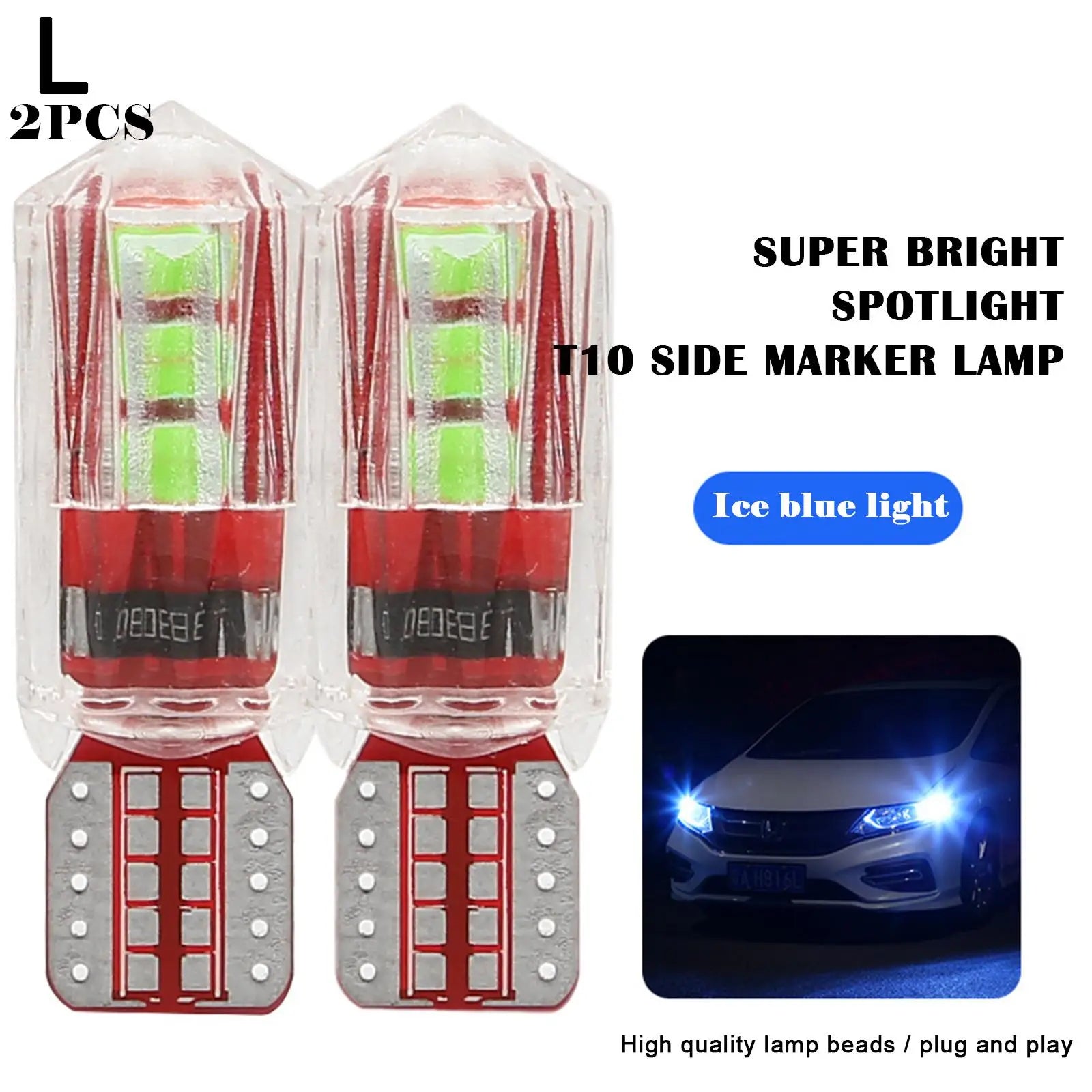 Width Light Modified Car Led Lens Bulb T10 Small Light Super Bright Car Exterior Lights Running Lights General Wholesale H11 H7