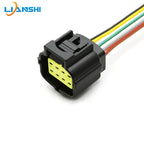 174352-2 AMP type connector, automotive waterproof plug terminal connector, 4/6/8/12-pin male and female plug, 1.8 series plug