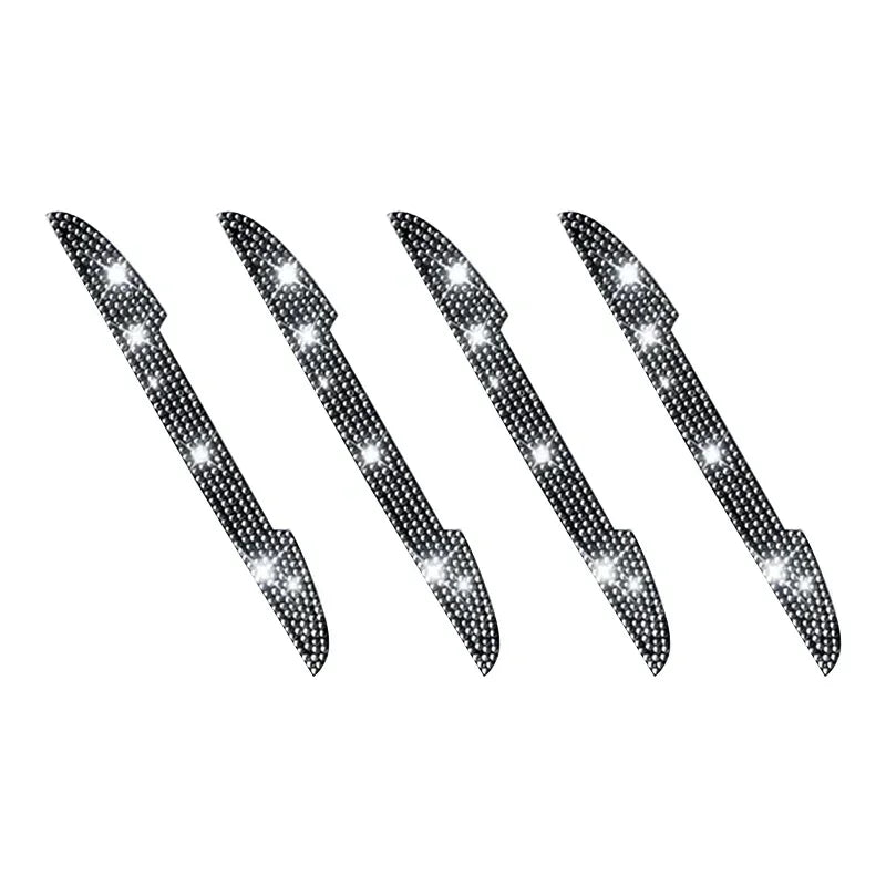 Bling Diamond Car Anti-Collision Strip Rearview Mirror Door Handle Prevent Decoration Rhinestone Scratch Resistant Strip Amagi