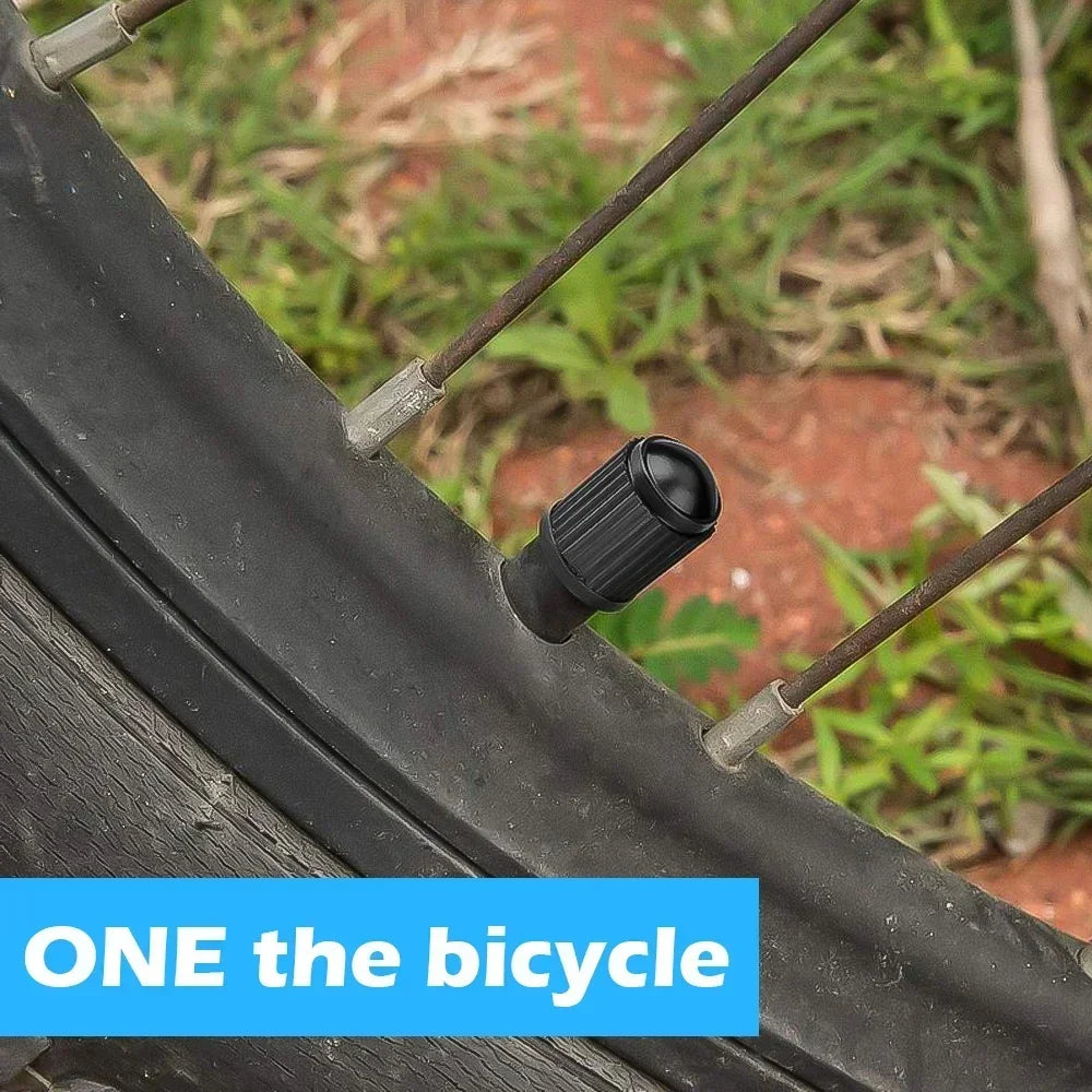 TR414 Car Wheel Tyre Tubeless Tire Tyre Valve Black Rubber Snap-in Stems Dust Caps Biycycle Wheels Tires Parts Accessories