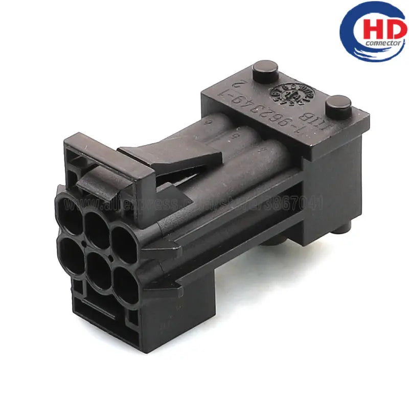 6pin auto plastic wiring harness waterproof plug electric cable sealed connector 1-962349-1/1-963212-1