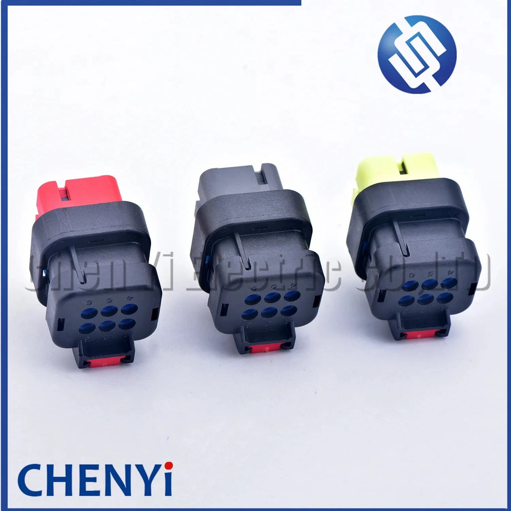 6 Pin Excavator Camshaft sensor plug Oil pressure atmospheric pressure sensor connector 776433-3 776433-2 776433-1 For Carter