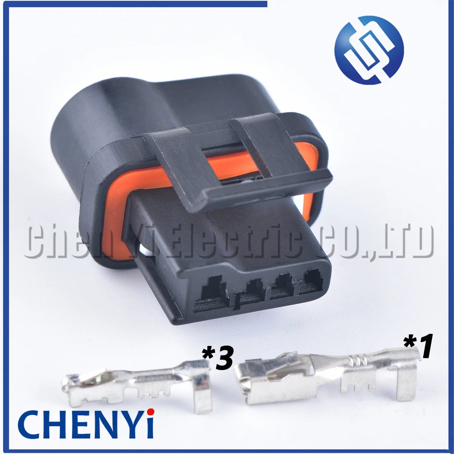 4 Pin 1.5 2.8 Series Hybrid Automotive waterproof connector Composite Generator plug 12124898 For Chevrolet Buick