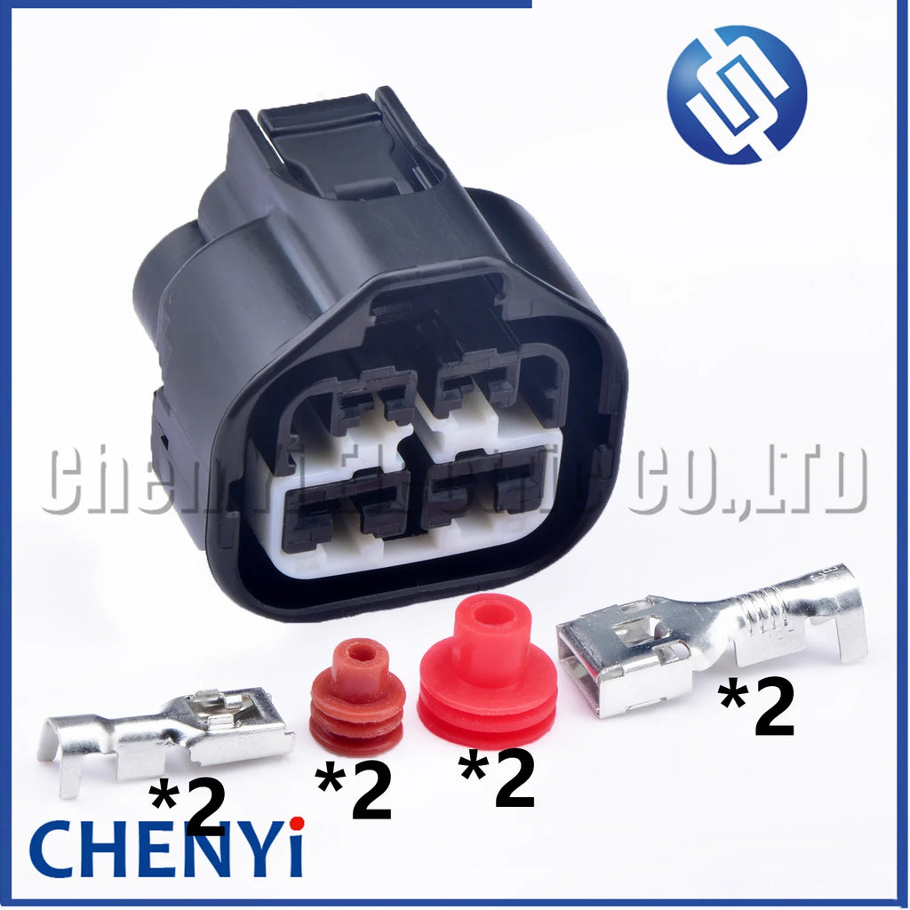 4 Pin Automotive waterproof connector Engine body plug 90980-11139 90980-11138 7283-7046-30 7282-7046-30 For Toyota landcruiser