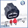 4 Pin Automotive waterproof connector Engine body plug 90980-11139 90980-11138 7283-7046-30 7282-7046-30 For Toyota landcruiser