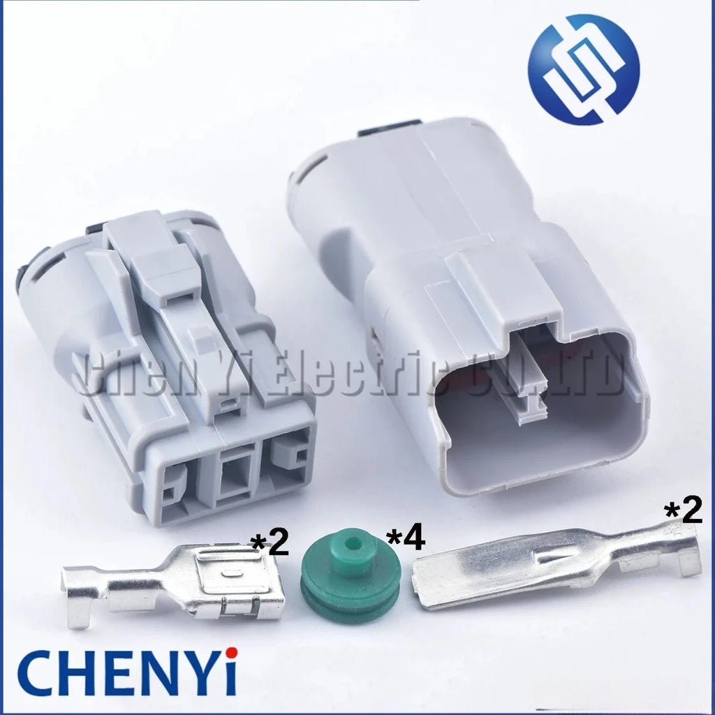 2 Pin Way 9.5mm female or male Auto Electric Weaterproof Wire harness Plug Connector With Pins 7222-4220-40 7123-4220-40