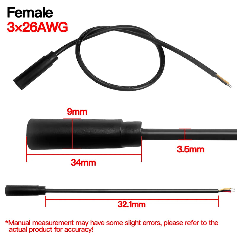 5PCS 3.5mm Stereo Audio Cable, 3×26AWG AUX Cord for Car, Phone, Speaker & Headphones, High-Quality Male-to-Male Audio Wire