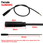 5PCS 3.5mm Stereo Audio Cable, 3×26AWG AUX Cord for Car, Phone, Speaker & Headphones, High-Quality Male-to-Male Audio Wire