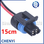 2 Pin Auto waterproof connector Engine Coolant Temperature Sensor plug 12162195 12162193 15326388 For GM Buick Chevrolet CUMMINS