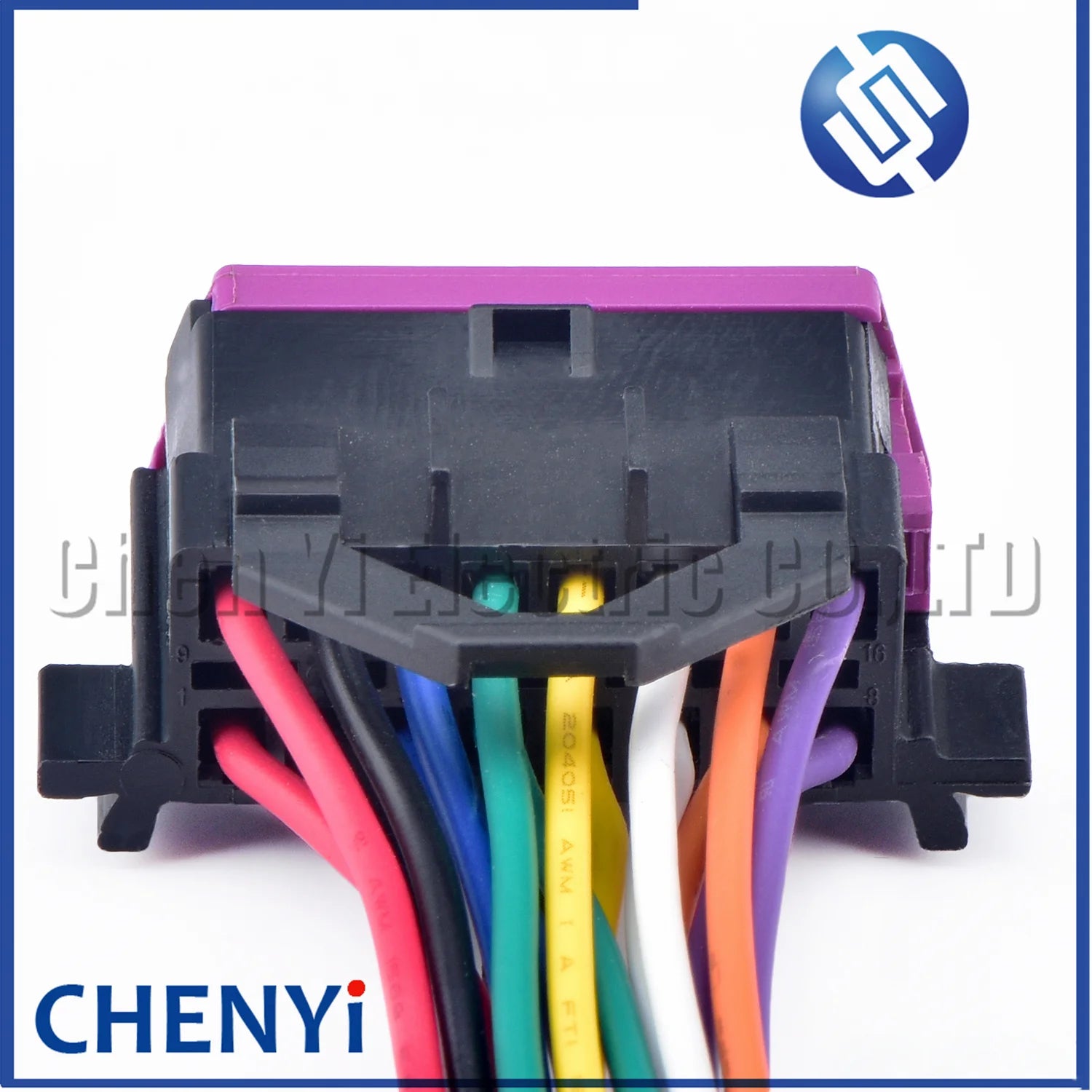 16 Pin Auto Connector Wire Harness Plug Housing 3A0972695A 8D0972695H With 15cm wires For OBD OBD2 Diagnostic