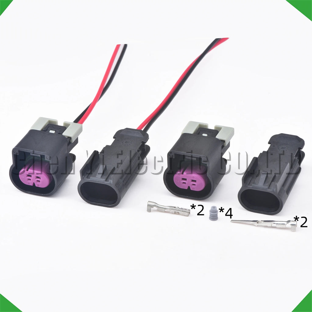 2-pin connector automotive waterproof connector wiring harness socket 15326801