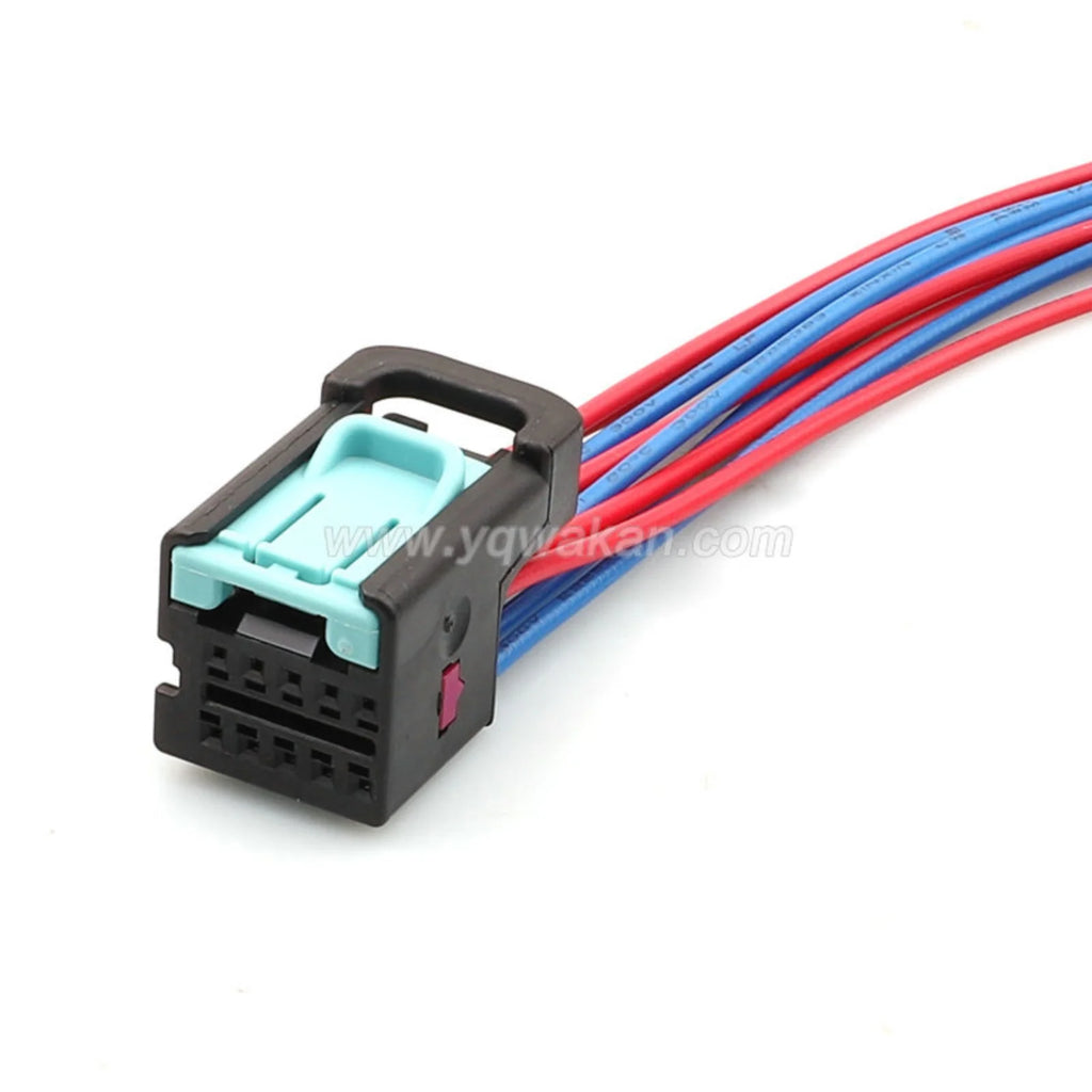 10-PIN Connector Unsealed 0.6mm Series Male Female Connectors Wiring Harness for VW DSG Selector 1K0972766 1K0972776