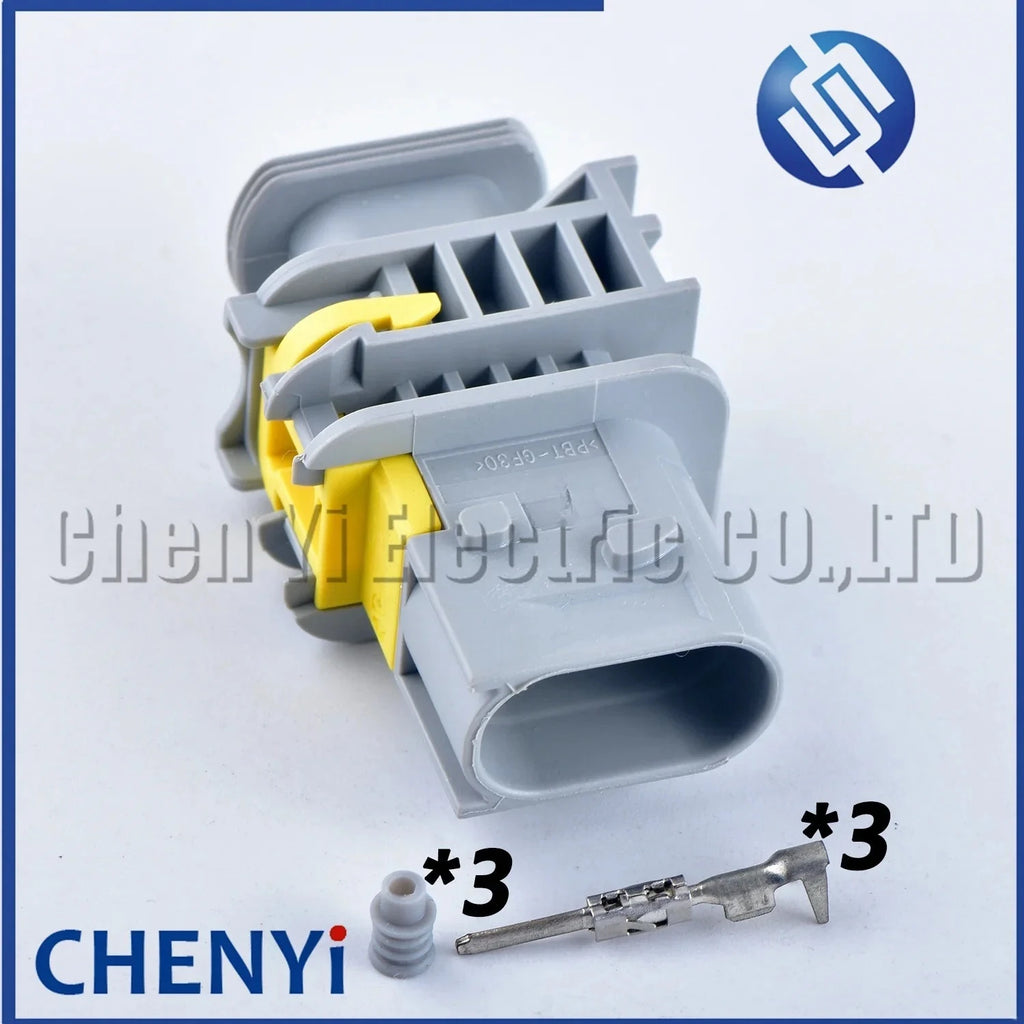 3 Pin auto Waterproof heavy-duty connector For MCP 1.5K series REC HSG COD Plug Socket 2-1418448-1 2-1703843-1 2-1670730-1