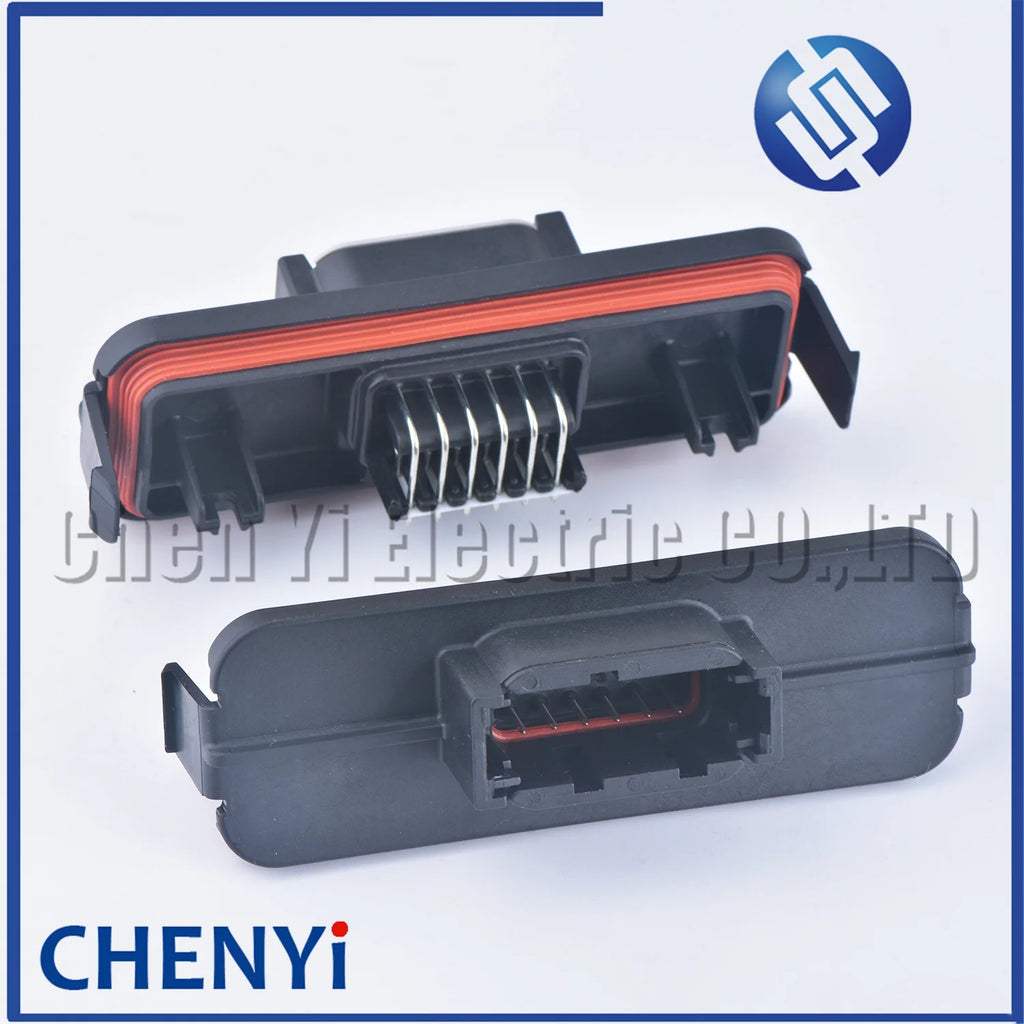 12 Pin bender seat waterproof connector PCB board plug DTM13-12PA-R008 DTM13-12PB-R008 DTM06-12SA DTM06-12SB For Deutch