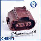 4 Pin Auto waterproof connector Car Pressure Oxygen O2 Sensor Wire harness plug 8K0 973 704A 8K0973704A 1K0973804A