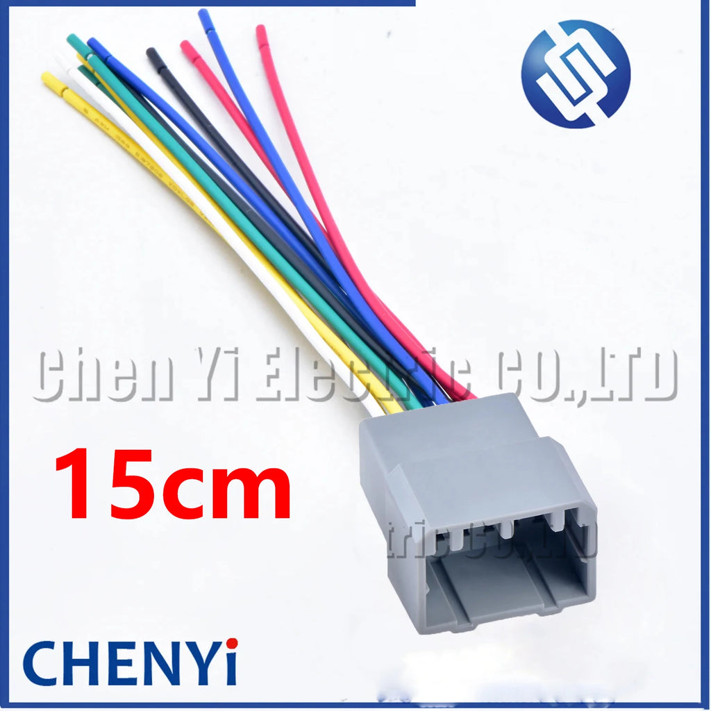 12 Pin Automotive Amplifier Plug Multimedia Audio Connector 917978-6 178881-6 30055-12Y For Hyundai ix35 amplifier plug Kia K5
