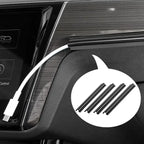 4/8pcs Car Cable Organizer Kit, Neat Damage-Free Interior Sleeves for Toyota RAV4 Corolla AYGO Verso AVENSIS YARIS/VITZ Amagi