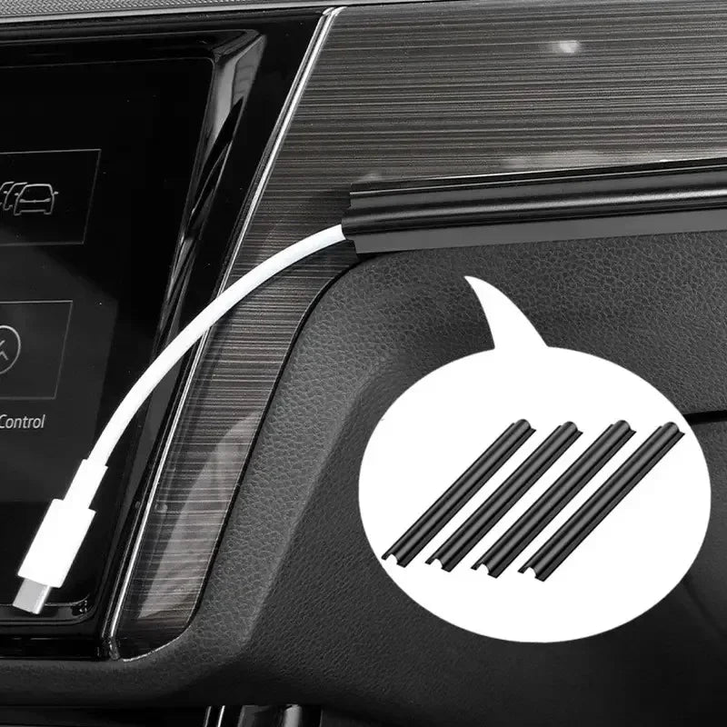 4/8pcs Car Cable Organizer Kit, Neat Damage-Free Interior Sleeves for Toyota RAV4 Corolla AYGO Verso AVENSIS YARIS/VITZ Amagi