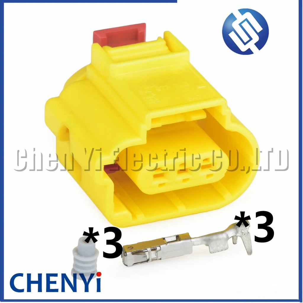 3 Pin Automotive waterproof connector sensor With Harness plug 8V0973703 8V0973803 1670588 1670591 8V0 973 703