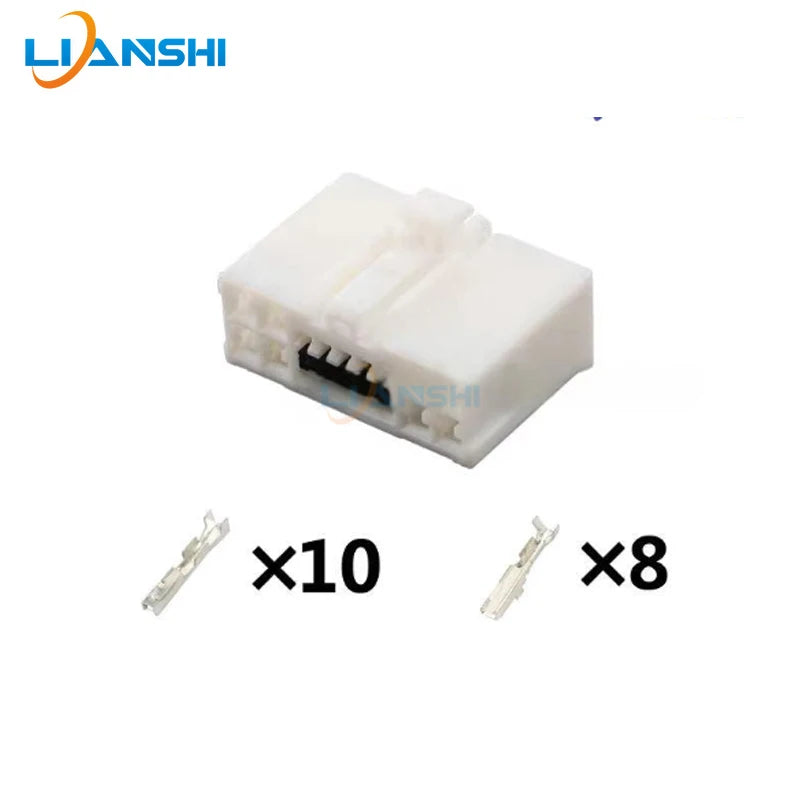 Suitable for Hyundai Kia headlight wiper combination switch wiring harness plug connector with terminal DJ7181-0.6/2.2-11/21