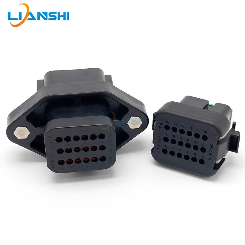 DTV06-18SB is suitable for Carter excavator plug 330/336C9 engine nozzle harness connector DTV02-18PB
