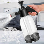 2L Hand Pump Foam Sprayer Pneumatic Washer Foam Snow Foam High Pressure Car Wash Spray Bottle for Car Home Cleaning Amagi