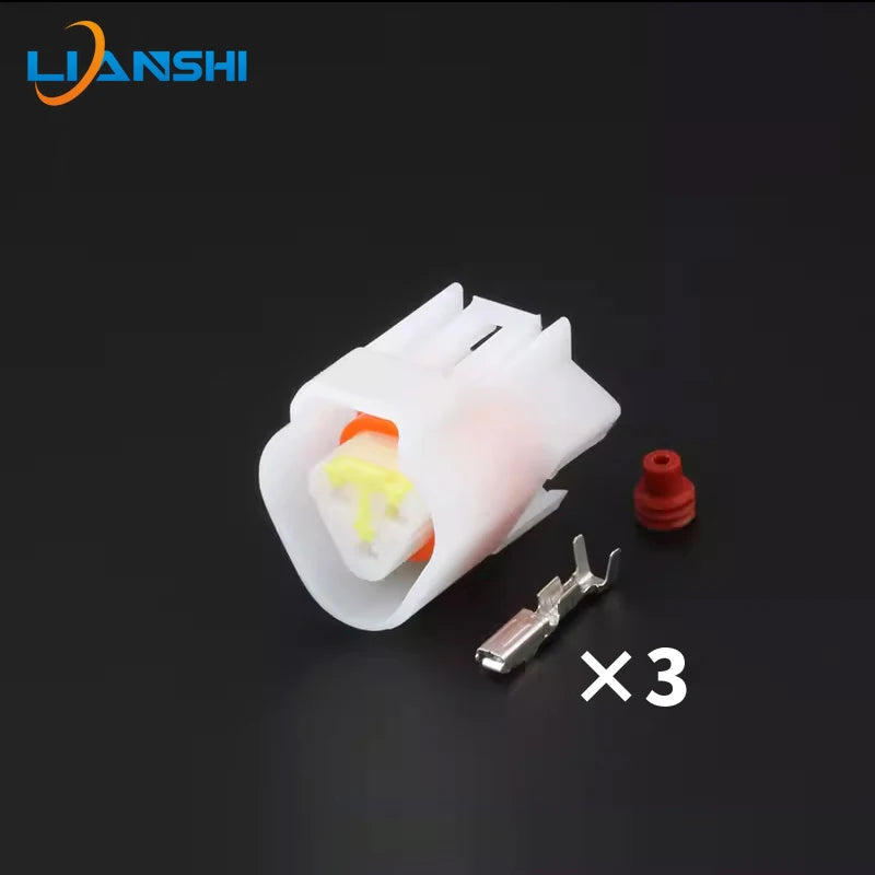 FW-C-3F-B FW-C-3M-B Automotive waterproof connector Flame out switch Solenoid valve plug 3p harness housing with terminal