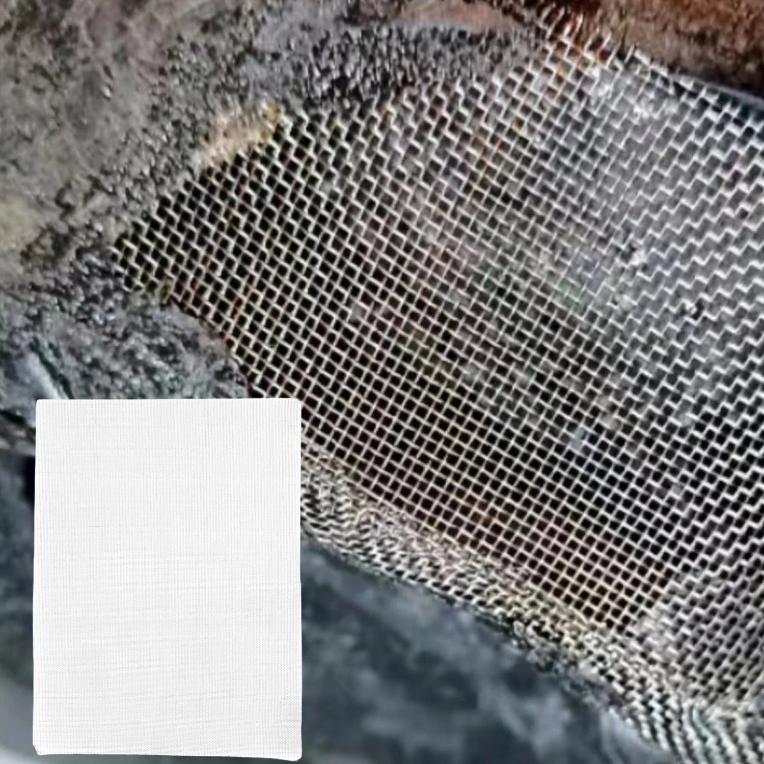 Car Bumper Stainless Steel Repair Net Plastic Crack Repair Net for Body Home Heat-resistant Metal Mesh Car Accessories 1/5pcs