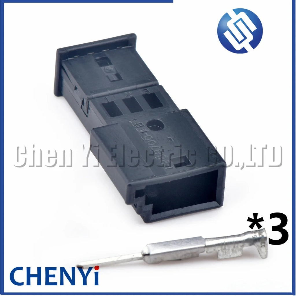 3 Pin Tweeter Atmosphere Light instrument connector wiring harness plug 1C0973119B 1-1718346-2 1-968700-1 1C0 973 119 B