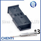 3 Pin Tweeter Atmosphere Light instrument connector wiring harness plug 1C0973119B 1-1718346-2 1-968700-1 1C0 973 119 B