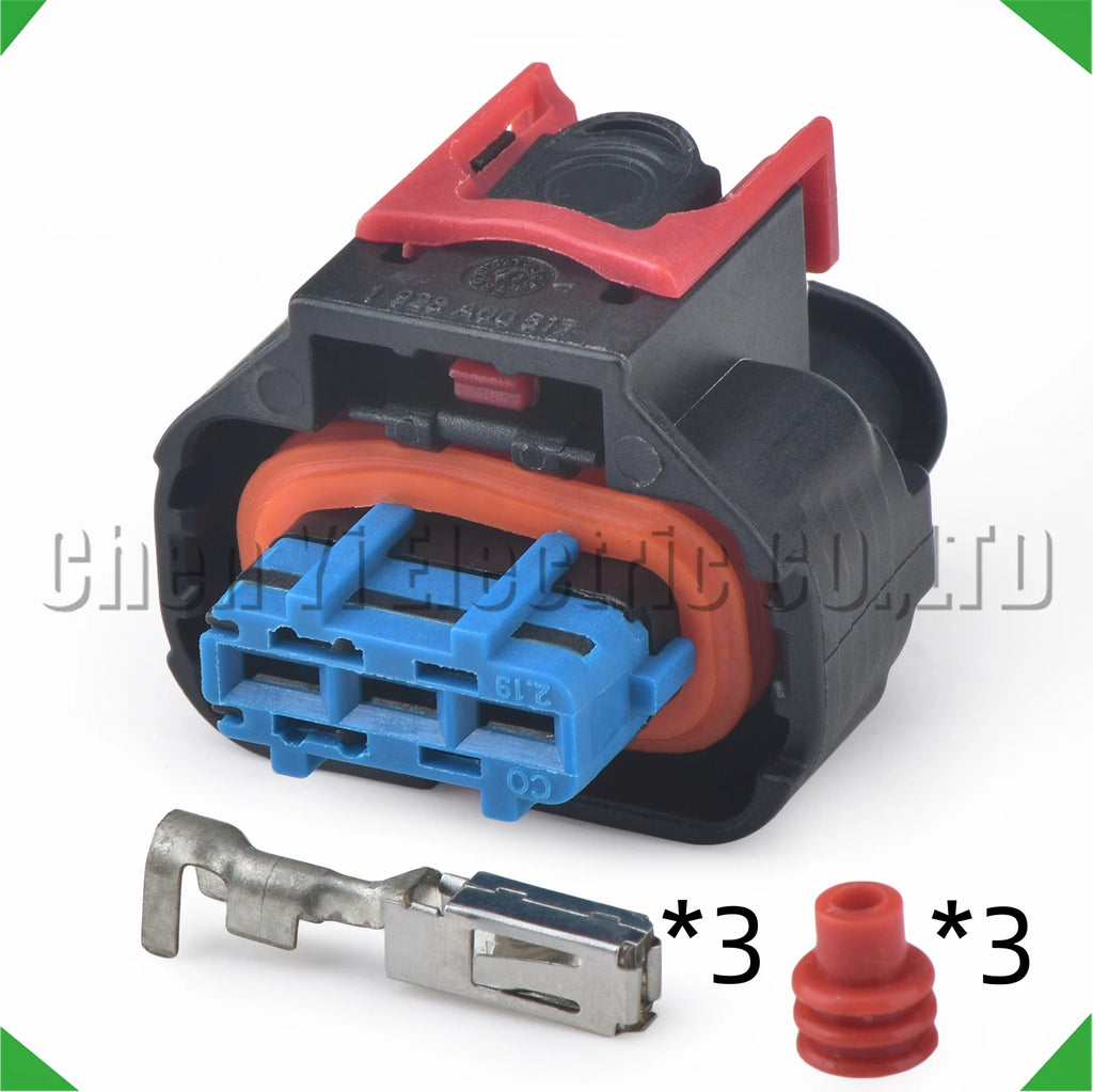 3 Pin Automotive Connectors rail pressure sensor Wire harness Plug 1928405523 1928405718