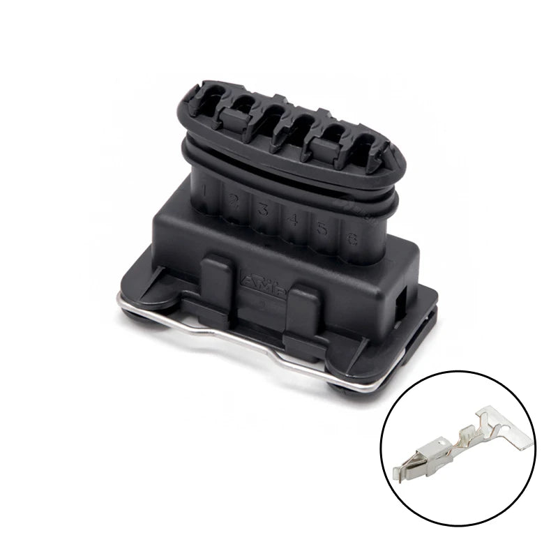 282236-2 TE type 2-7 hole automotive wiring harness connector 282189-1 Sensor plug 282191-1