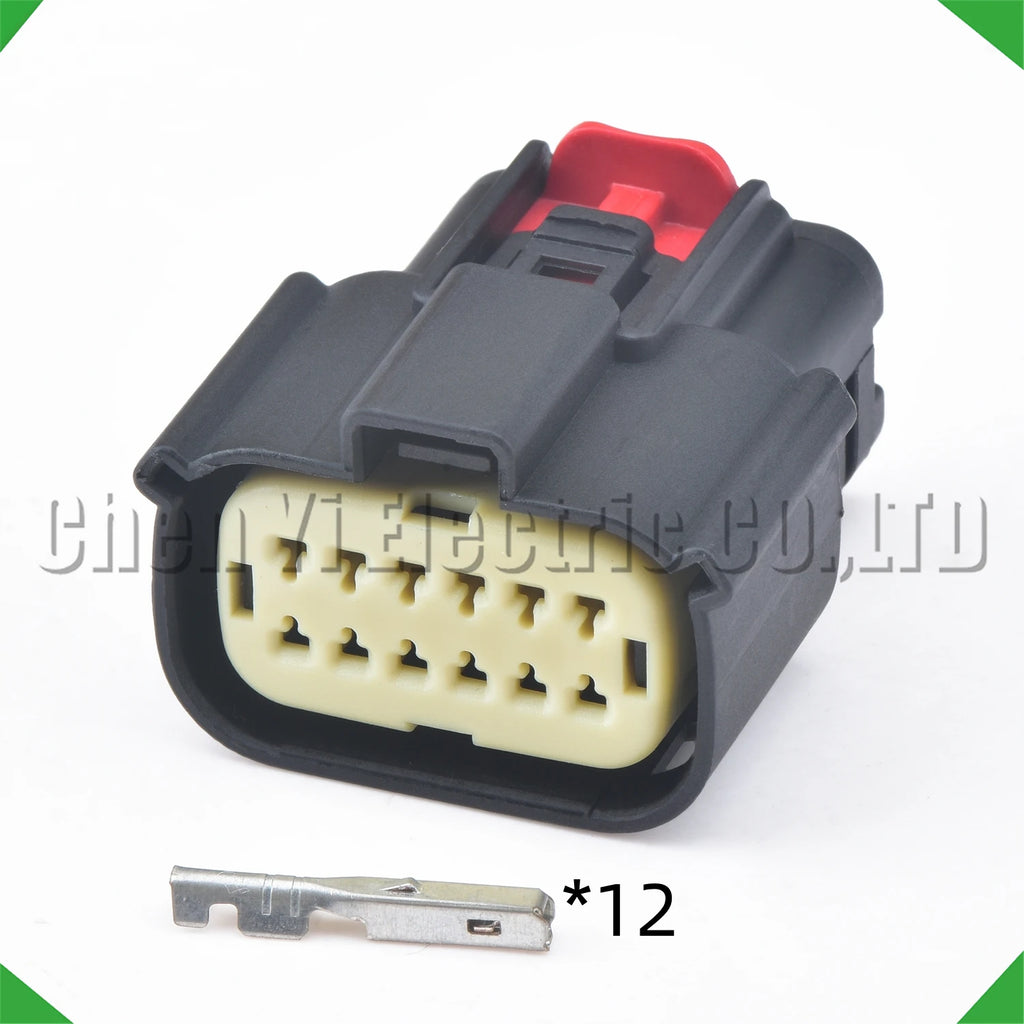 12 Pin Auto Headlight Plug Connector wiring harness plug 33472-1201 33472-1206 33482-12...