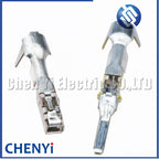 50 Pcs 1.5mm HX Series Auto Wire Loose Pin Brass Crimp Car Connector plug Terminals 8230-5307 8240-0490 8240-0491 8230-5308