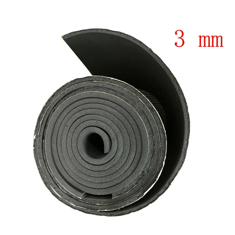 50x100cm 3mm Car Soundproof Deadening Heat Noise Insulation Warm Foam Pad Car Sound Absorber Heat Foam Mat