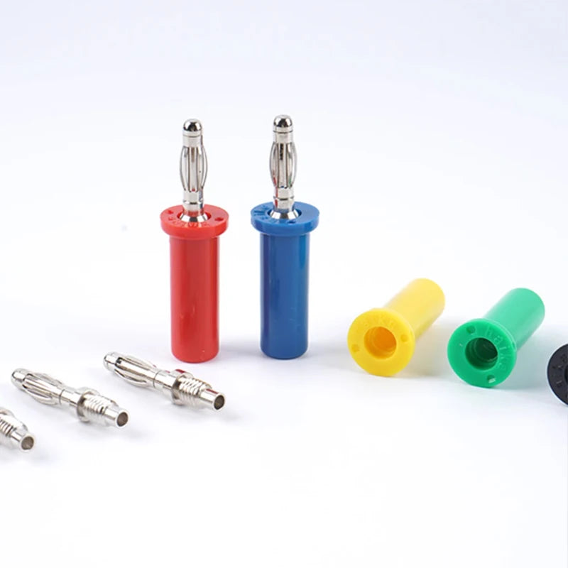 Pure Copper Gold-plated 4mm Banana Plug, Lantern Type, High Current 4mm Sound Box Speaker Wire, Banana Gold-plated Connector