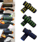 4pcs Universal Grip Comfort Sponge Foam Handle Bar Motorcycle Dirt Bike E-bike Grip Cover Non-slip Soft Handlebar Bicycle Part
