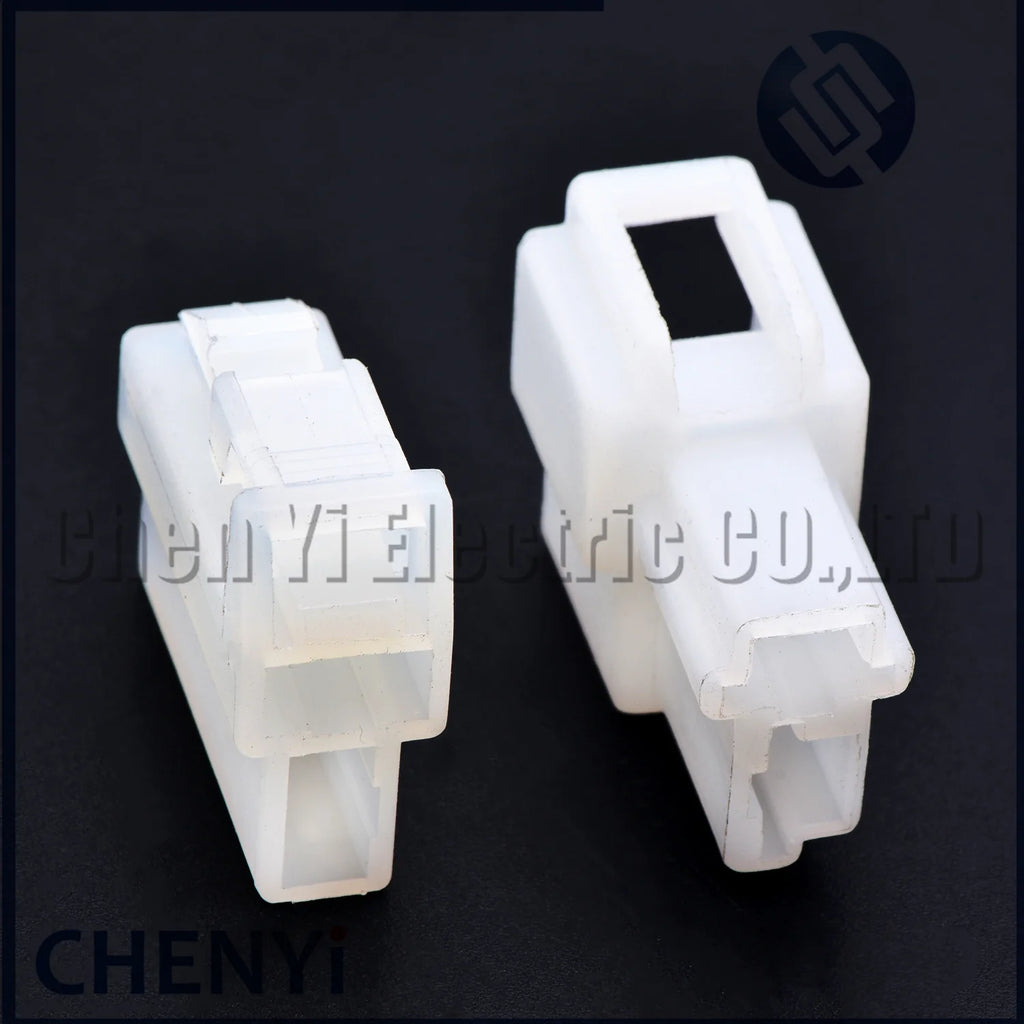 2 Pin male or female Automotive Connector 6.3 mm Series Plug with Pins For Car DJ7022A-6.3-11 6070-2471 6070-2481