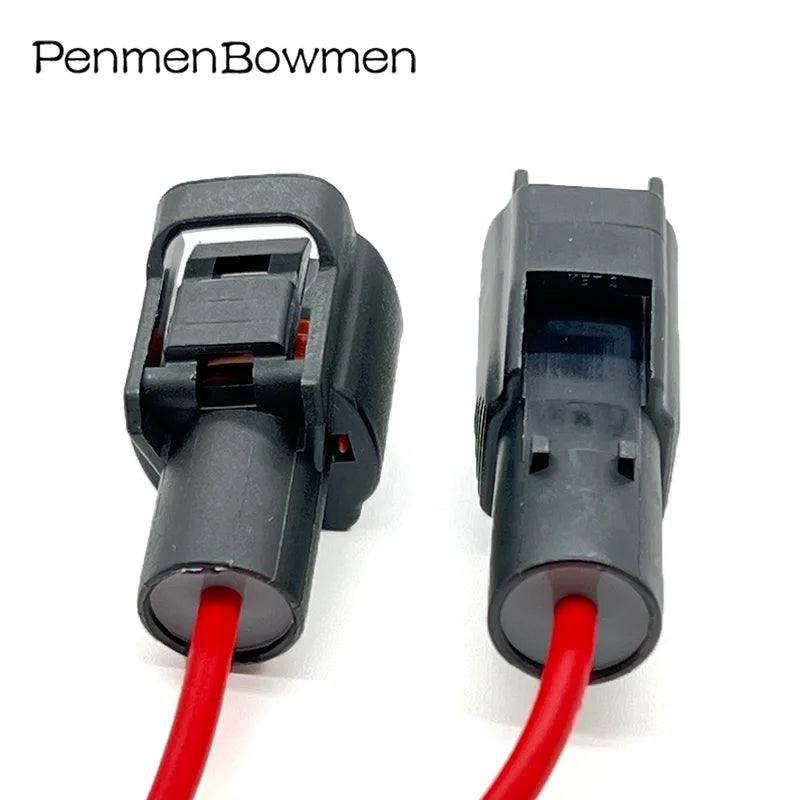 1 Set 1 Pin Car High Current Fan Electrical Connectors Waterproof Female Male Wire Harness Plug MG650943-5 MG640944-5 For KIA