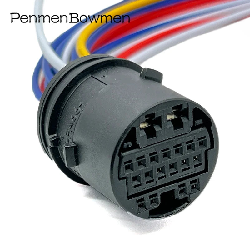 1 Set 13 19 Pin 13158679 Auto Door Composite Electrical Cable Connectors Female Wire Harness Plug For OPEL