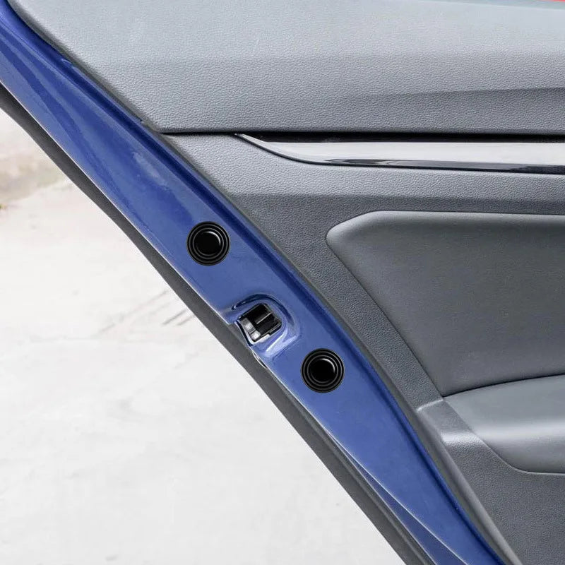 Car Door Anti-Collision Silicone Pads Shock Absorber Gasket Anti-shock Protection Soundproof Silent Buffer Stickers Accessories