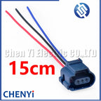 3 Pin Car Air Conditioner Pressure Switch Connector Knock Sensor Crankshaft camshaft position sensor plug 8K0973703 8K0 973 703