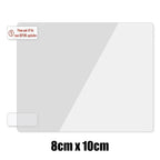 Car Electrostatic Sticker Auto Transparent Seamless Windshield Double-sided Stickers Paste Film for Car DVR Holder Bracket Hook