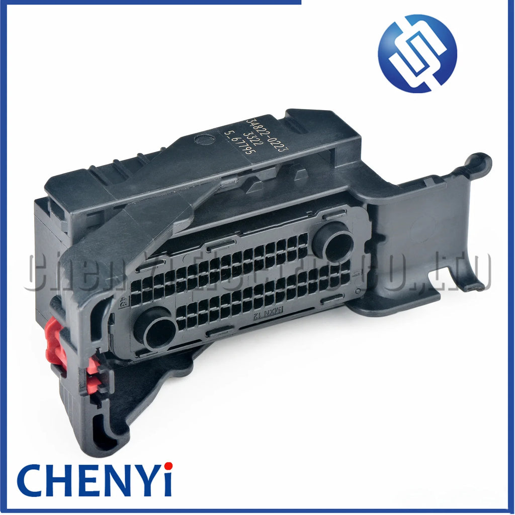 66 Pin Automotive waterproof ECU connector Engine computer board TCM wire harness plug with lid Pin 34822-0223 34822-0013 For GM
